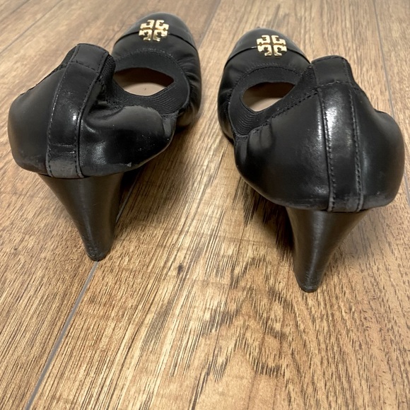 Tory Burch | Jolie Ballet Wedge w/ Small Logo | Leather w/ Patent Toe Size | 6.5 - Picture 5 of 8